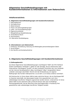 AGB als PDF - KFZ Meisterbetrieb Vierlbeck