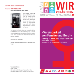 Vereinbarkeit von Familie und Beruf