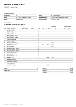 Handball Austria 2016/17