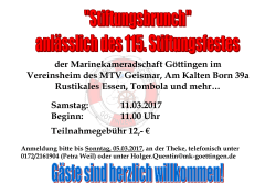 zum Plakat (PDF-Format) - Marinekameradschaft Göttingen