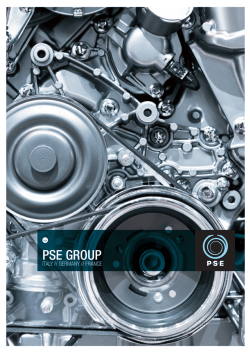 PSE Company Profile - pse