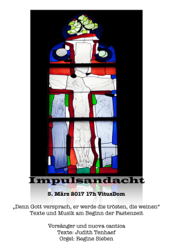 Impulsandacht M&auml;rz 2017