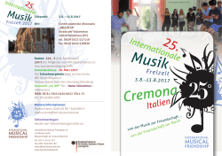 Internationale Musikfreizeit Cremona PDF zum