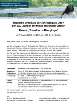 Herzliche Einladung zur