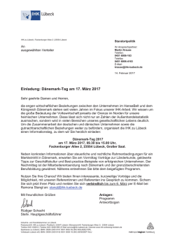 Einladung 17 3 2017 - Handwerkskammer Flensburg