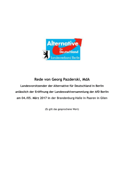 Downloadlink zur Rede