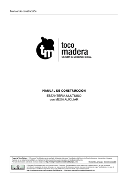 09 manual MUEBLE COCINA para MESA AUXILIAR v11dec2008