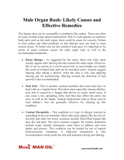Male Organ Rash: Likely Causes and Effective Remedies