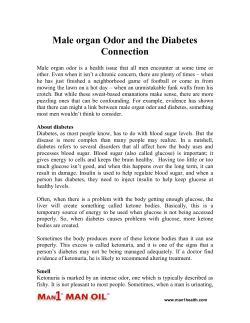Male organ Odor and the Diabetes Connection