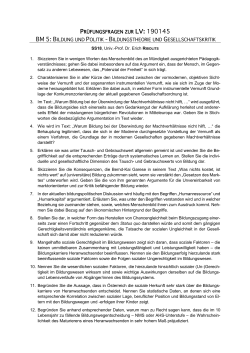LV BM5 Bildg+Pol Pr&uuml;fungsfragen SS18