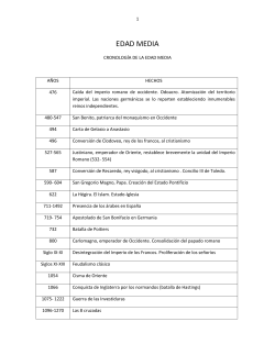 APORTES DE LA EDAD MEDIA A LAS IDEAS POLITICAS