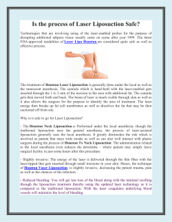 Is the process of Laser Liposuction Safe