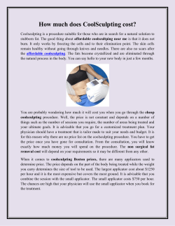 How much does CoolSculpting cost