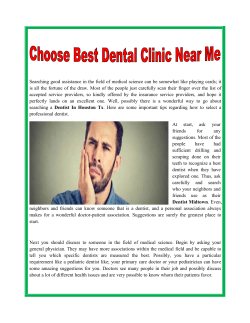 Choose Best Dental Clinic Near Me
