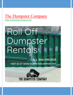 Roll Off Dumpster Rentals in Torrance CA