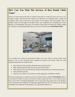How Can You Find The Service of Best Dental Clinic In Clute Houston