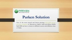 Parken Solution - Best Bulk sms service provider in india